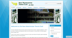 Desktop Screenshot of nwtennis.com